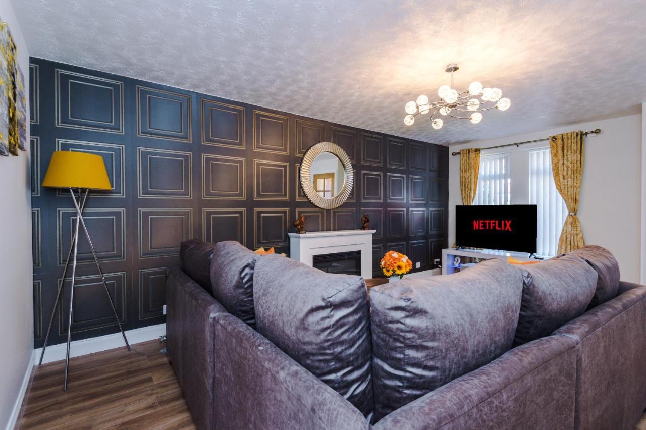 Stylish 4 Bedroom Home Close To Manchester City Centre Kültér fotó