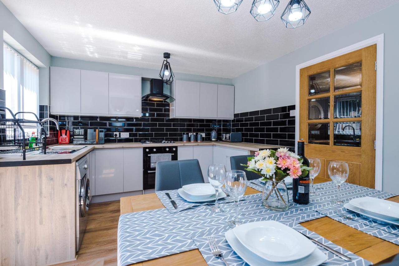 Stylish 4 Bedroom Home Close To Manchester City Centre Kültér fotó
